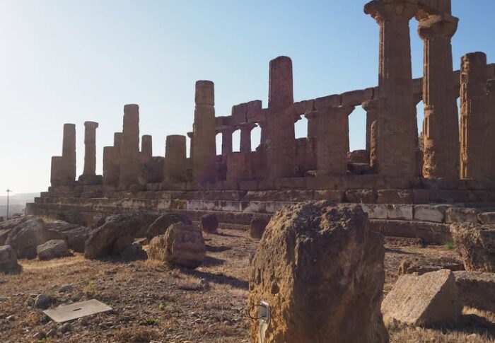 Carnet jaune citron : la Sicile